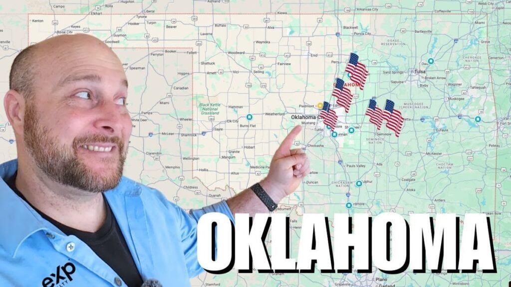 Oklahoma City Location Map: County, Coordinates, and Distance to 7 Major Cities